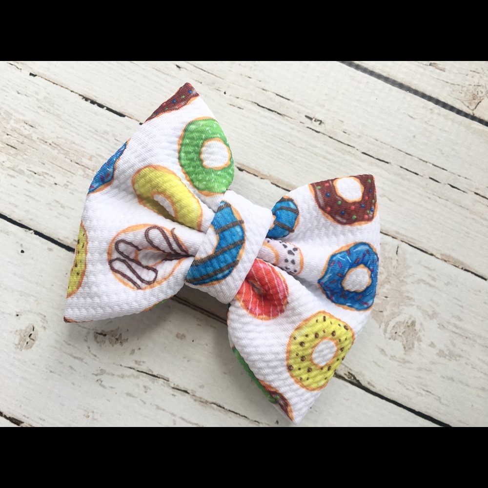 Donut Hair Bow